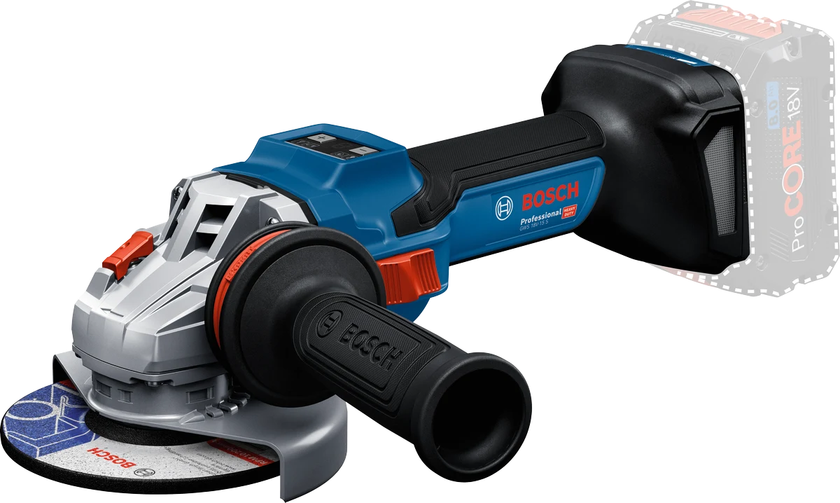 Small angle grinders GWS 18V-15 S