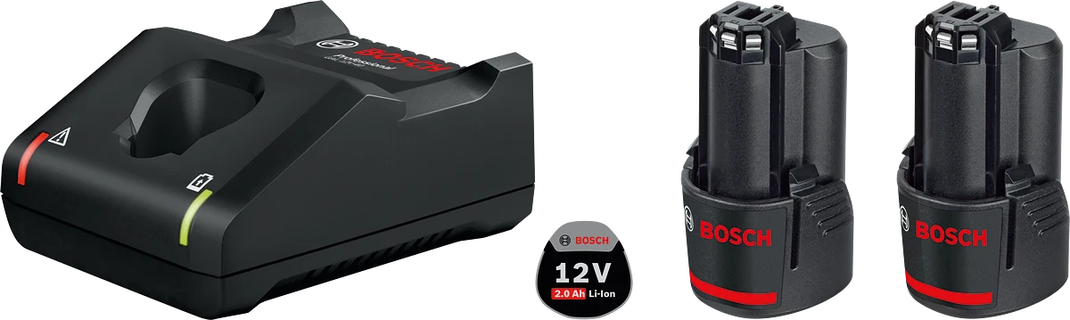 Batteries & chargers 2 x GBA 12V 2.0Ah + GAL 12V-40