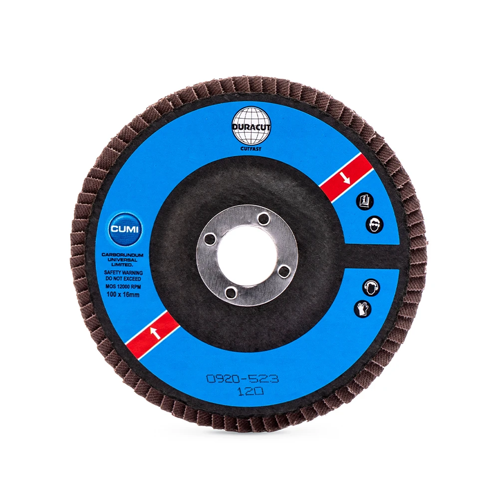 CUMI Duracut XD-459 Flap Discs – High-Performance Grinding & Surface Finishing XD-459