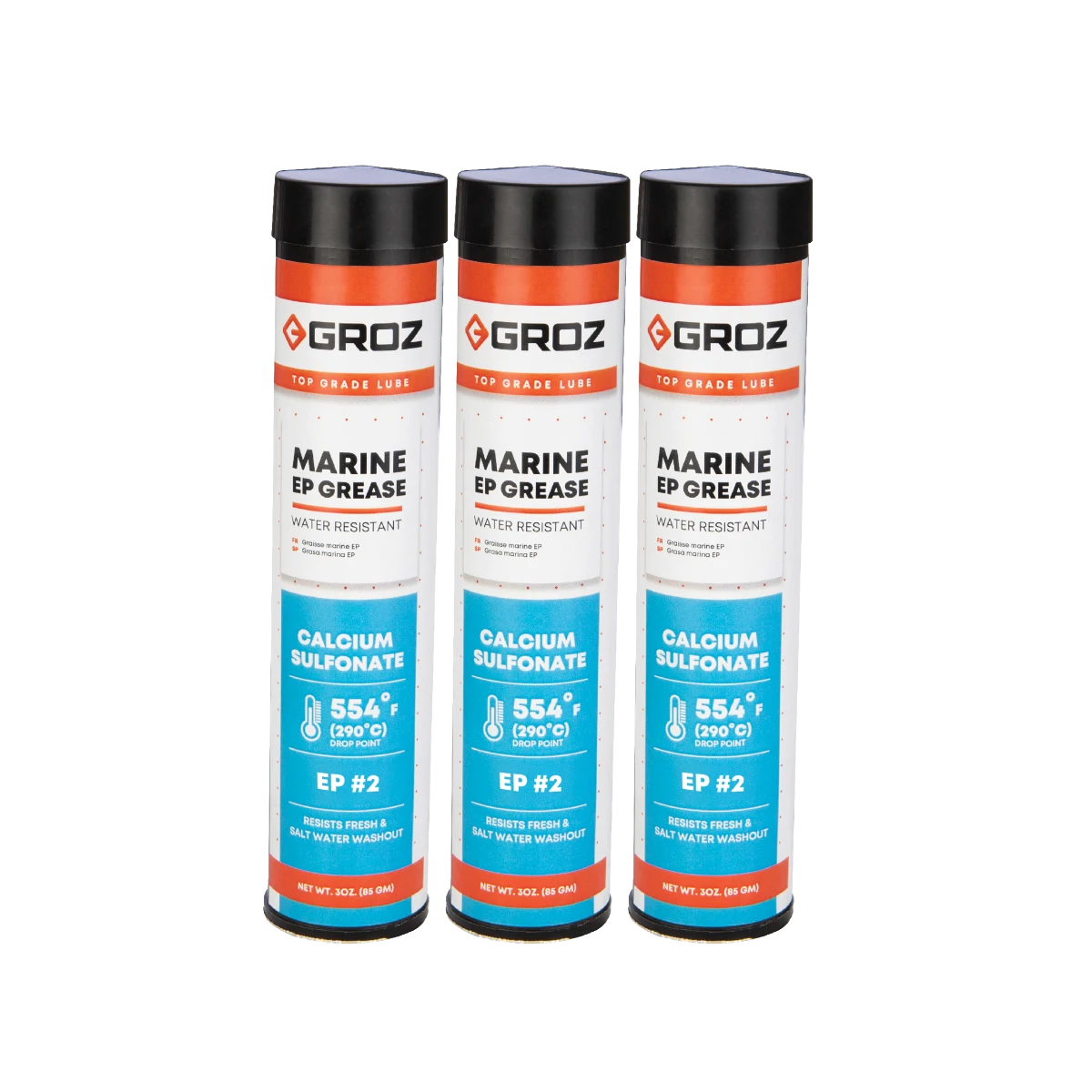 Grease Cartridges 3 Piece Set