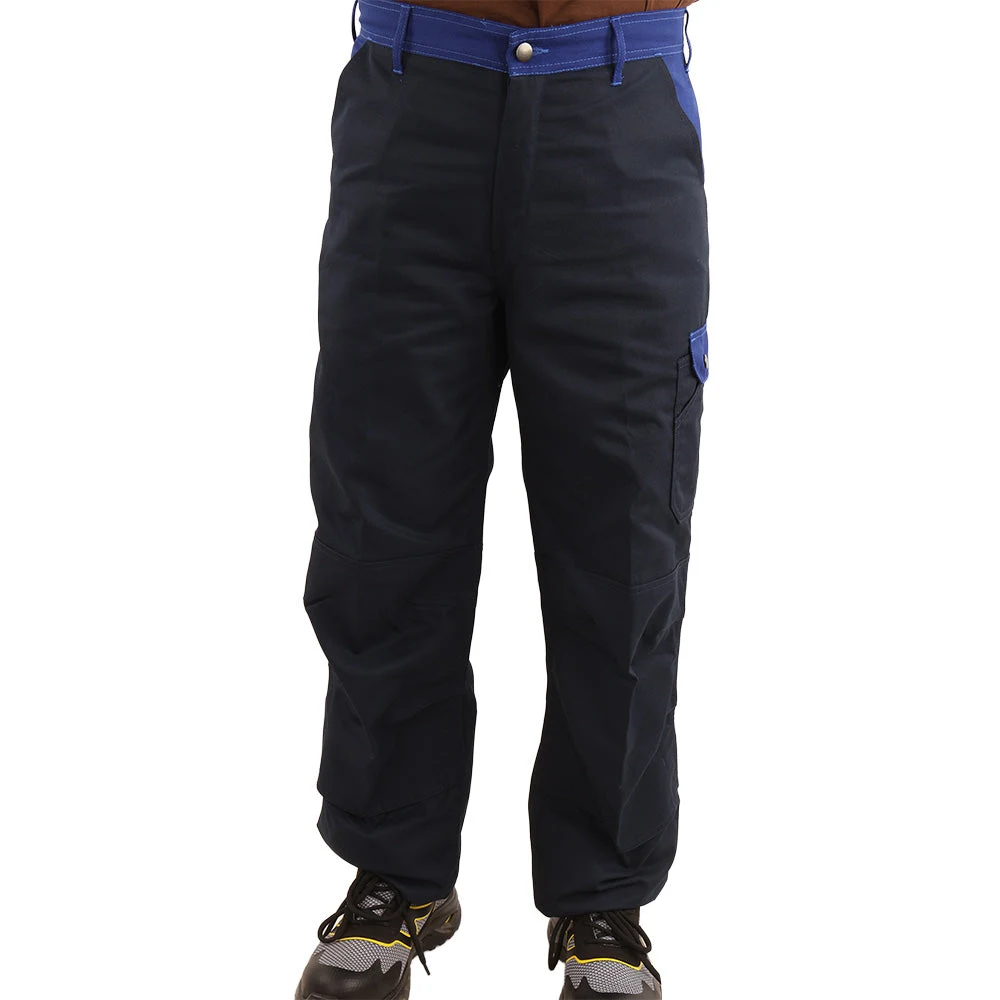 BERGEN Workwear — M / Navy-Royal-Blue