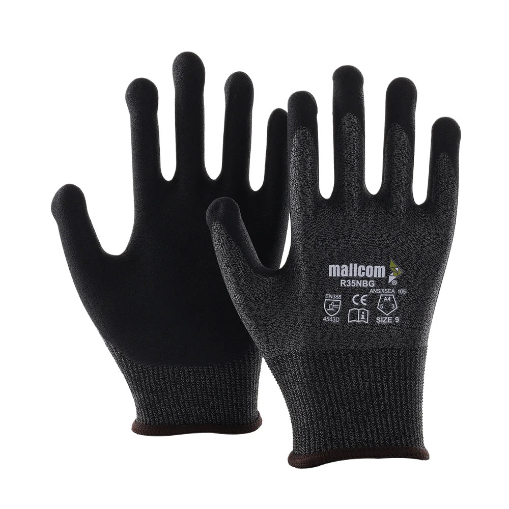 R35NBG Nitrile Gloves — 8