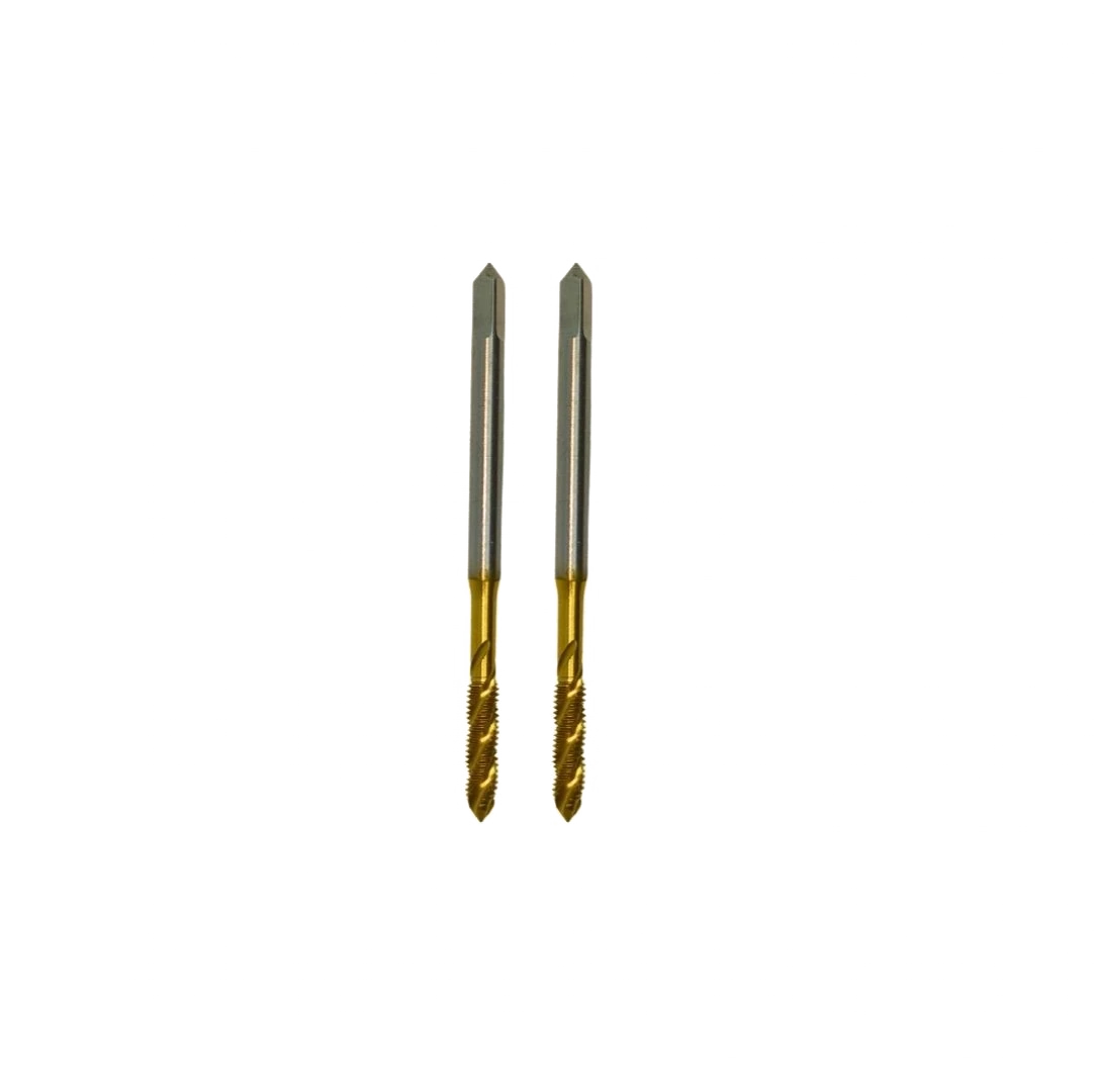 TiN-Coated HSS-E Spiral Flute Machine Taps — M14×2