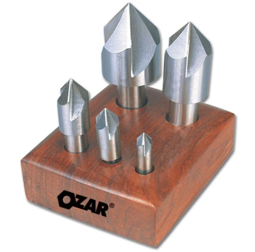 CENTER REAMERS (SHORT COUNTERSINKS 3-FLUTE) — 1/2”