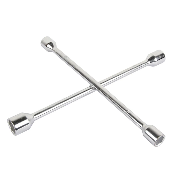 FOUR WAY CROSS WHEEL SPANNER — 17,19,21,23