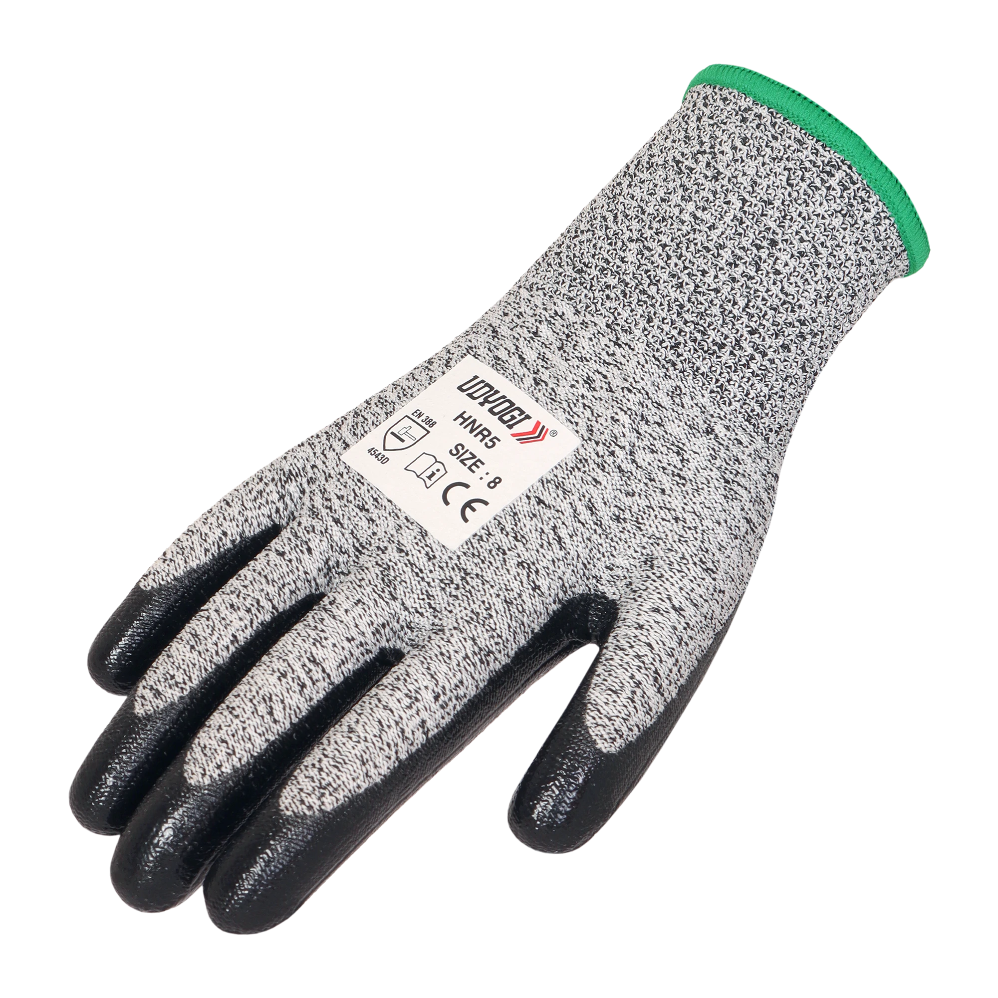 HNR5-Glossy Nitrile Coated Gloves