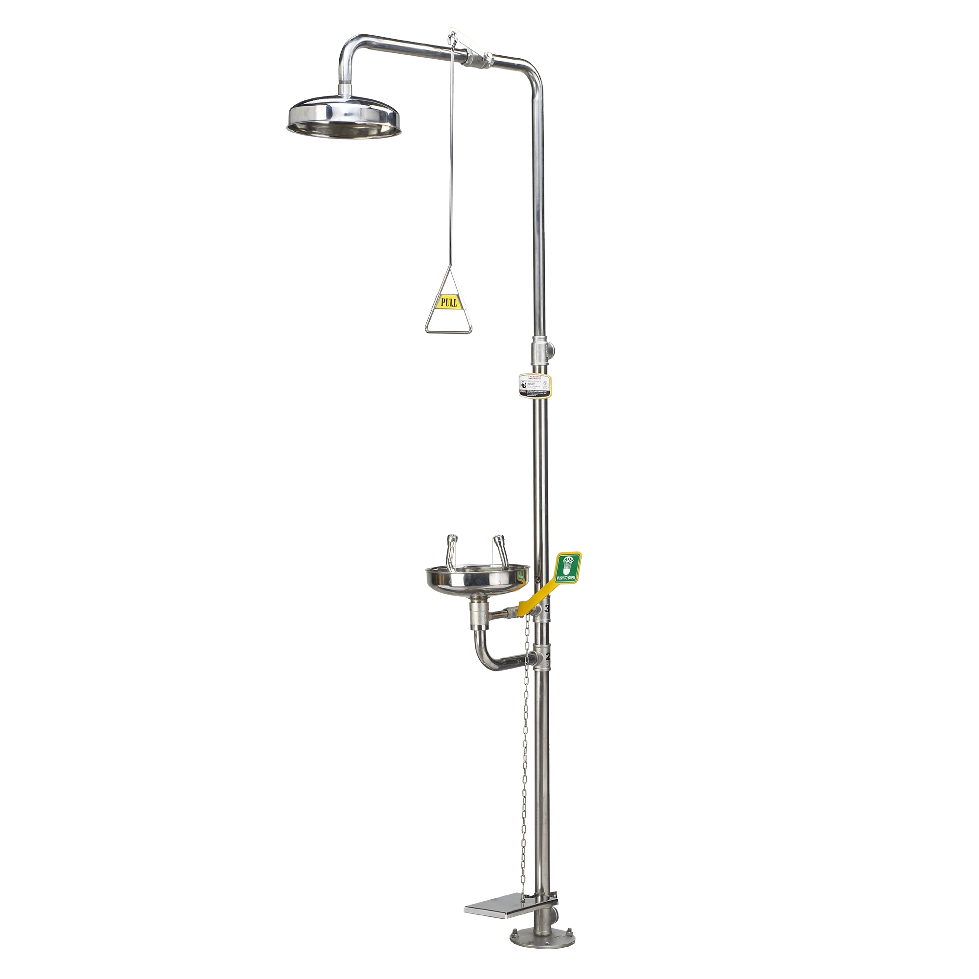 6250 SS Combination Eye/Face Wash and Safety Showers 6250 SS