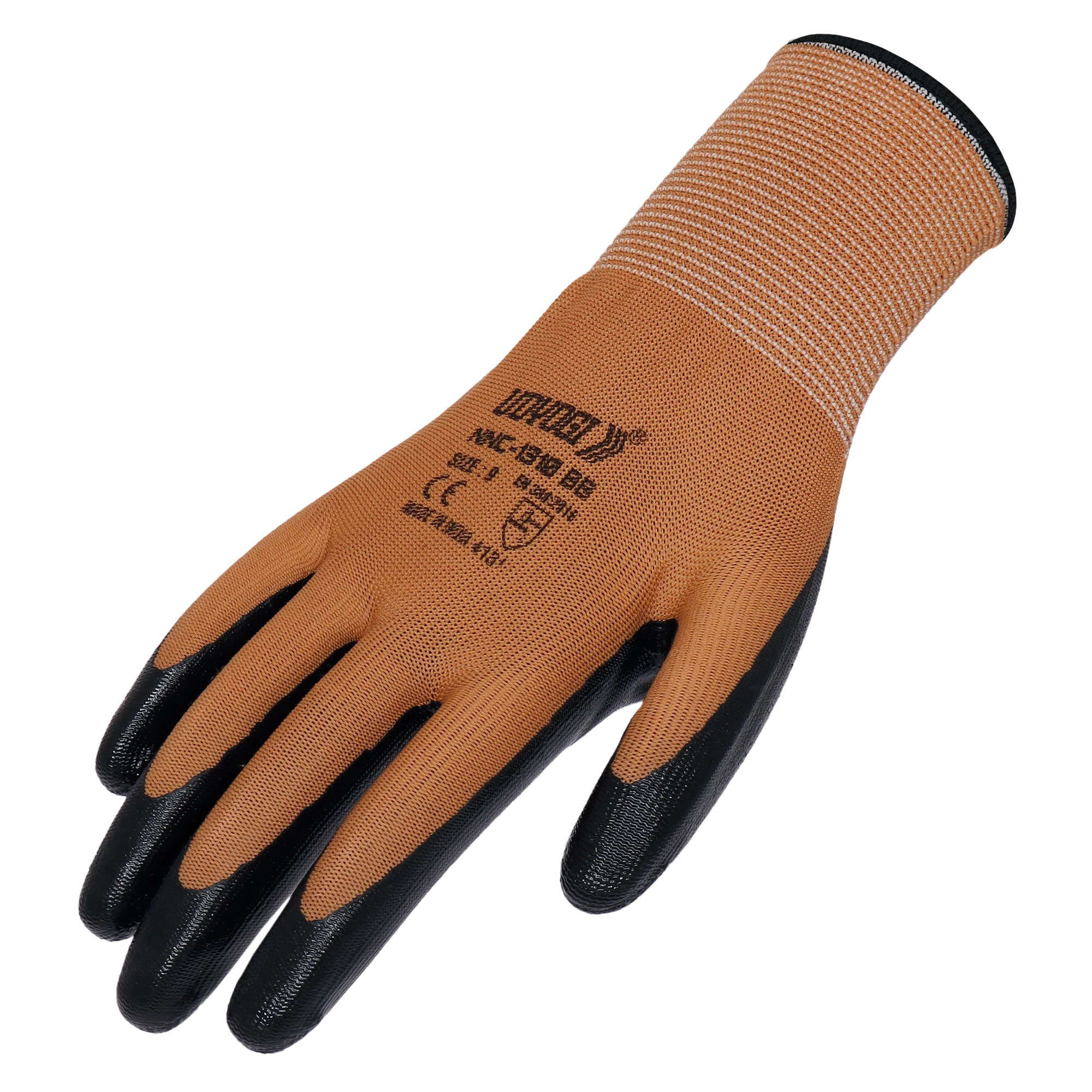 NNC 1310 BRB-Glossy Nitrile Coated Gloves NNC 1310 BRB-Glossy Nitrile Coated Gloves