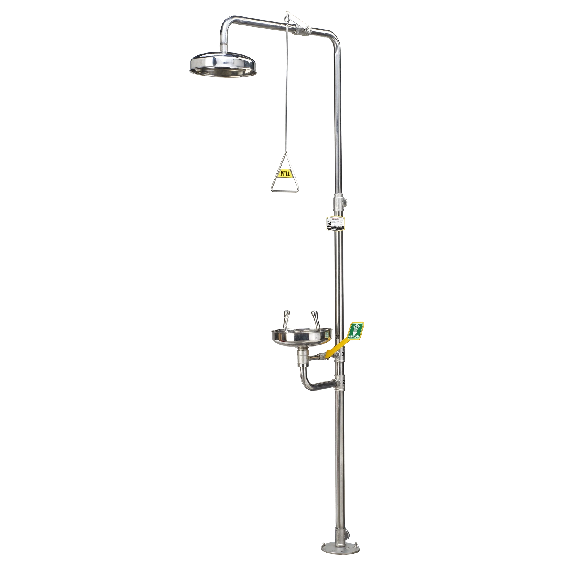 6220 SS Combination Eye/Face Wash and Safety Showers 6220 SS