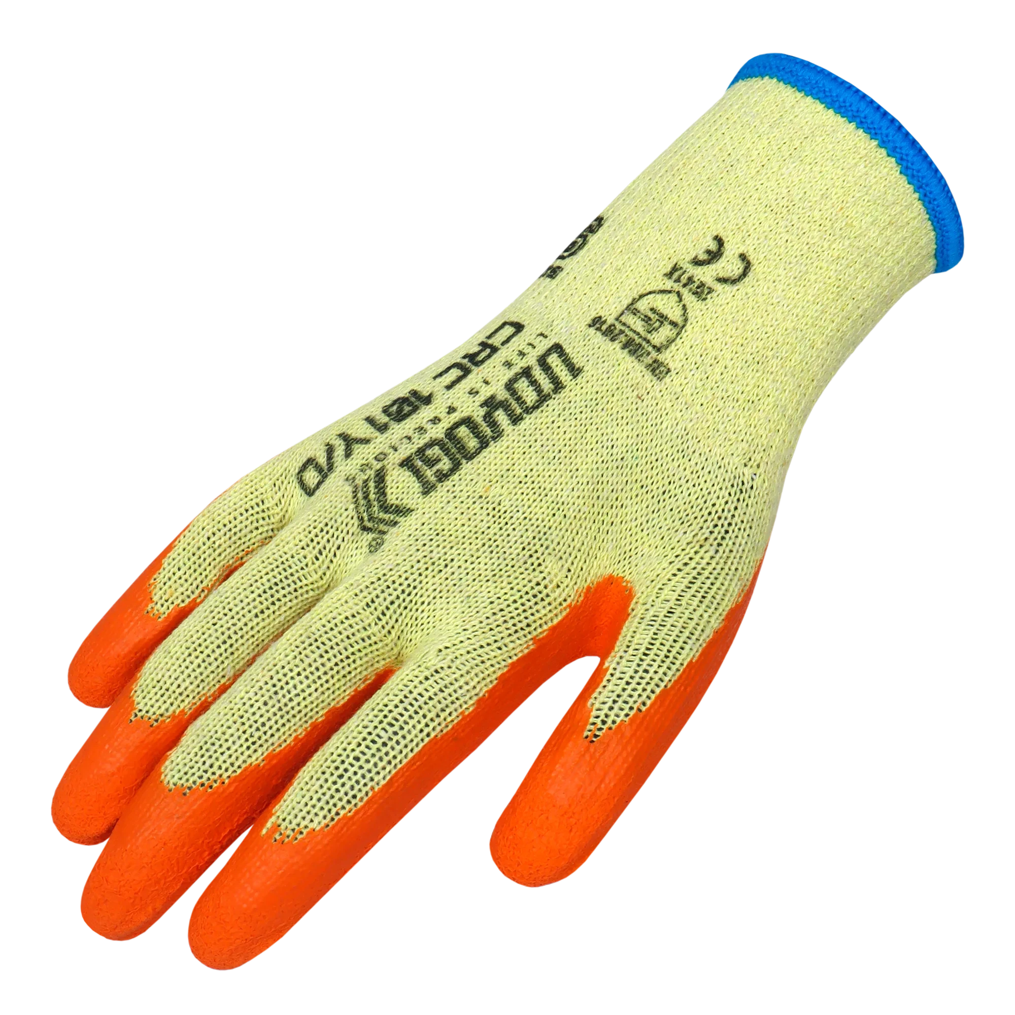 CRC-101 (Y/O)-Latex Coated Gloves CRC-101 (Y/O)