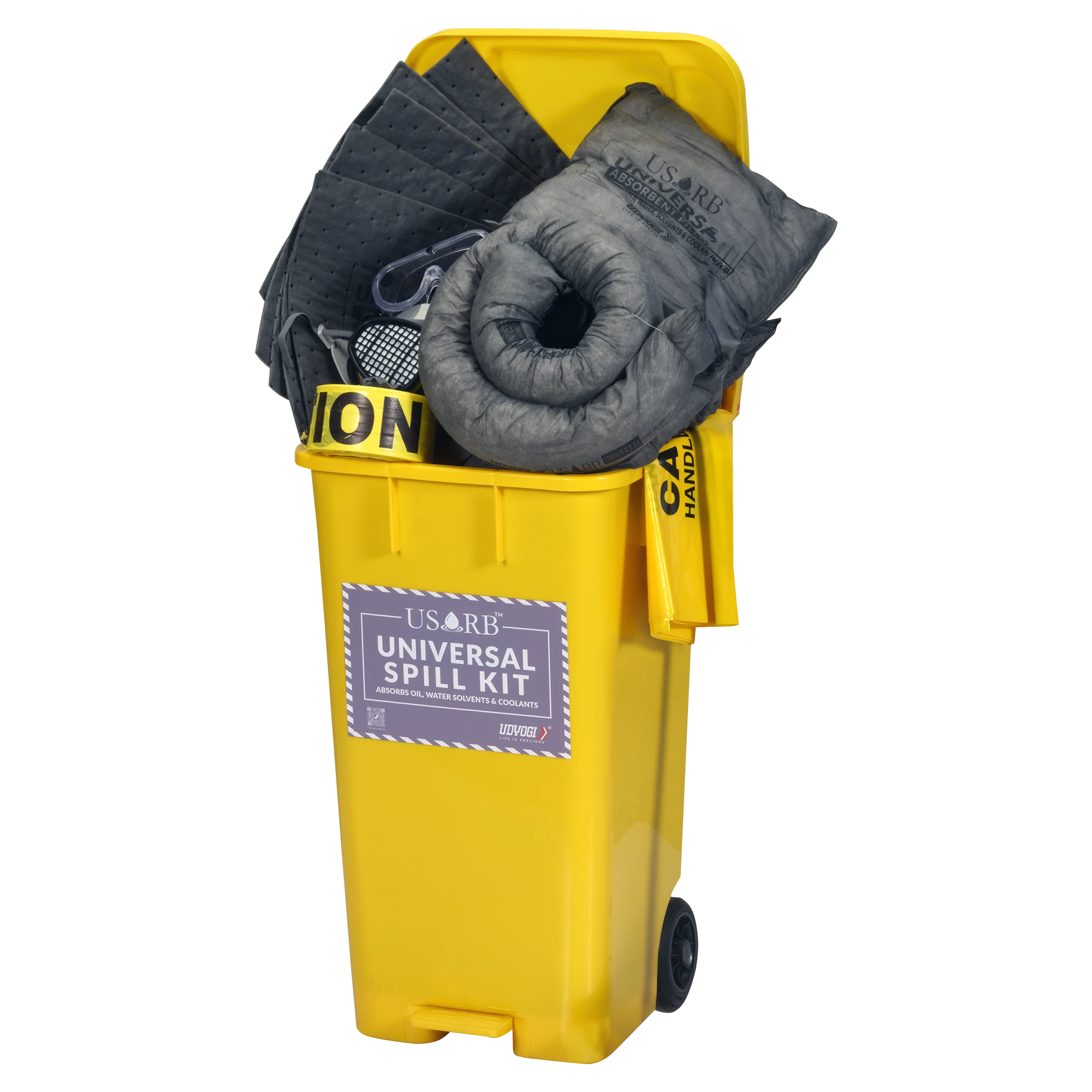 UDK70- absorbs up to 70L UDK70 Universal Spill Kit Absorption Capacity �70Ltr