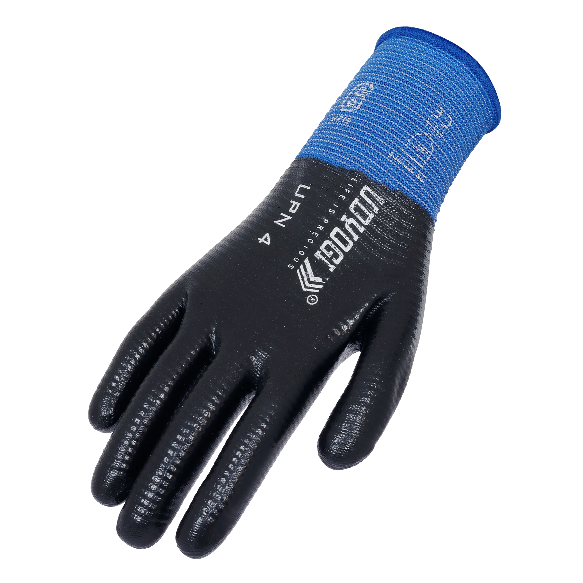 UPN4-Glossy Nitrile Coated Gloves UPN4