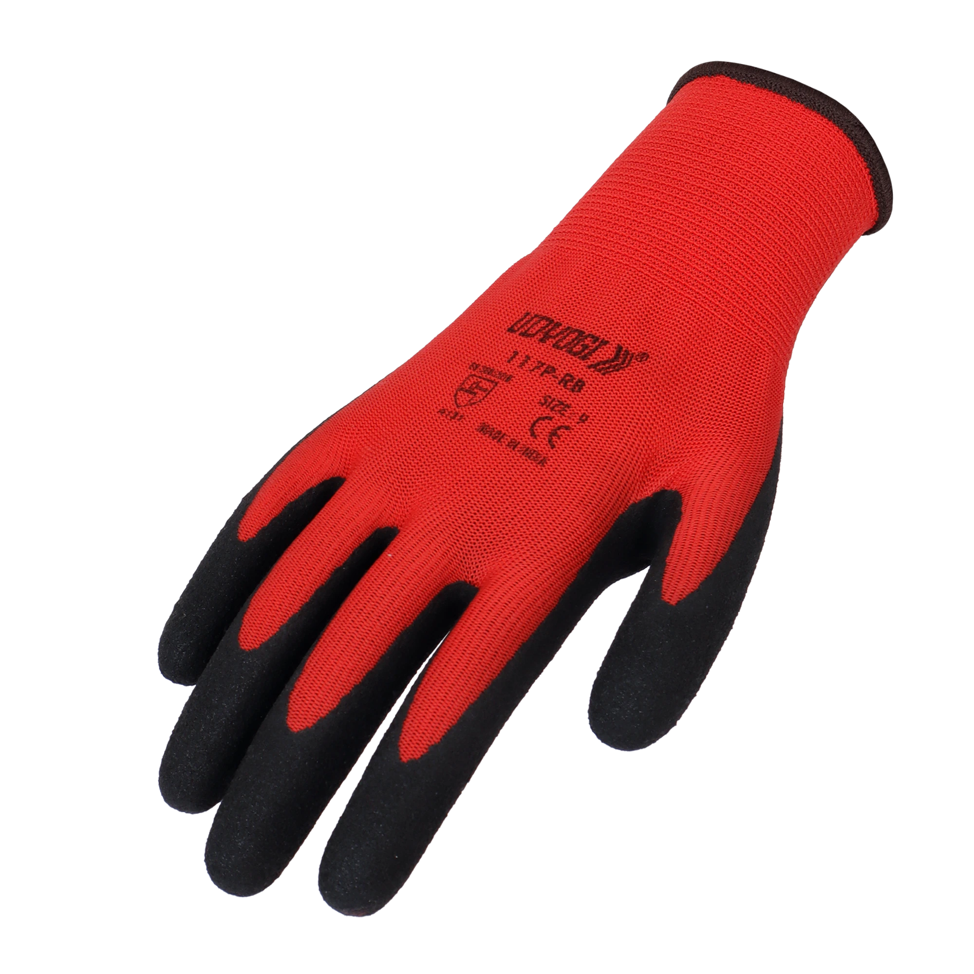 117P RB-Sandy Nitrile Coated Gloves 117P RB