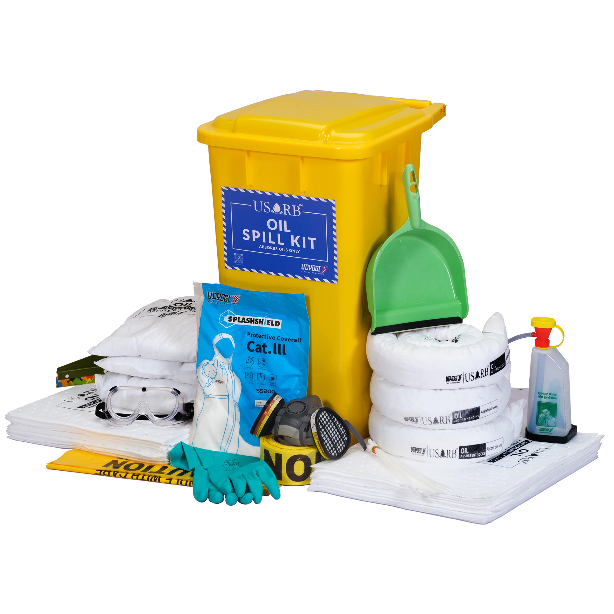 ODK70- absorbs up to 70L ODK70 Oil Spill kit Absorption Capacity – 70Ltr