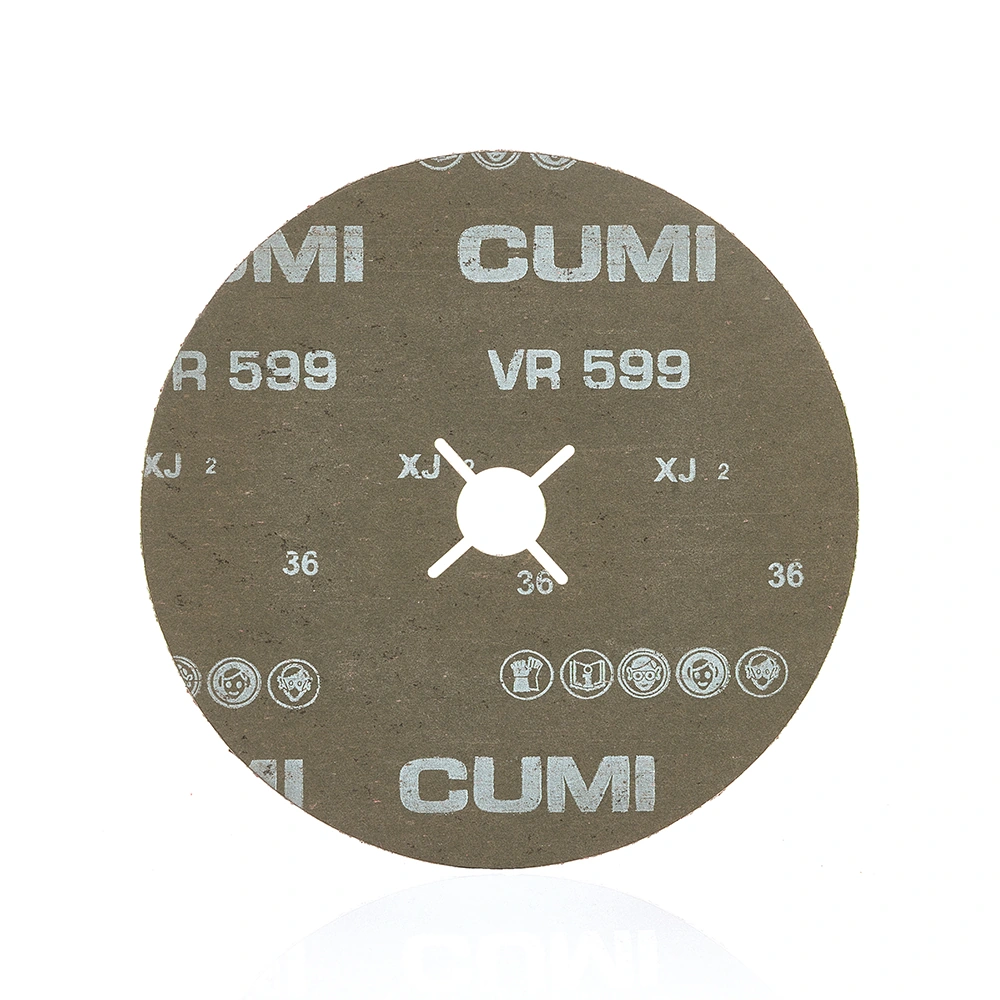 Ceramic Fibre Abrasive Disc VR 599