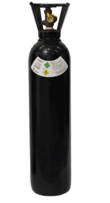 Oxygen cylinder — company profile illustration